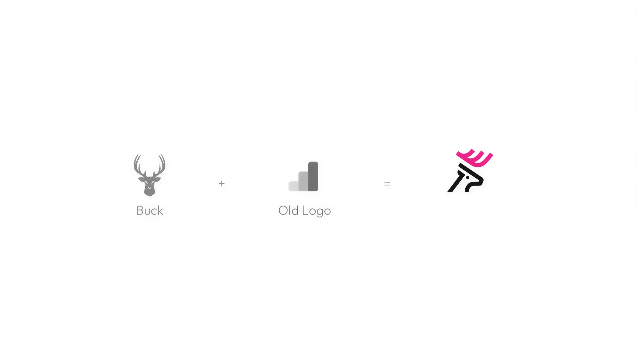Buck plus old logo equals the buck mark